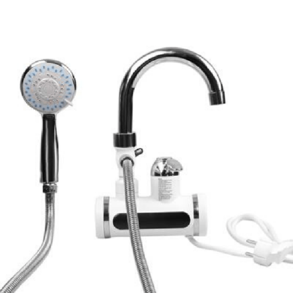  instand electric heating water-Ταχυθερμαντήρας βρύσης - ντουζιέρας για νυπτήρα και νεροχύτη με οθόνη. 3000W RX-005