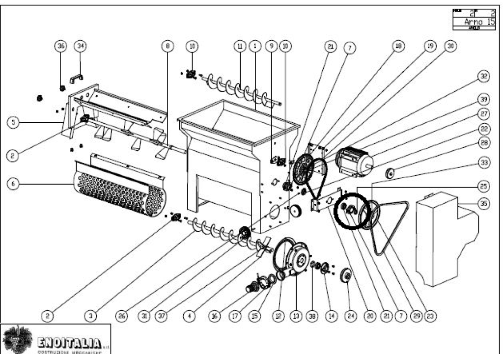 κουζινέτο-κυλίνδρου-για-σπαστήρα-enoitalia