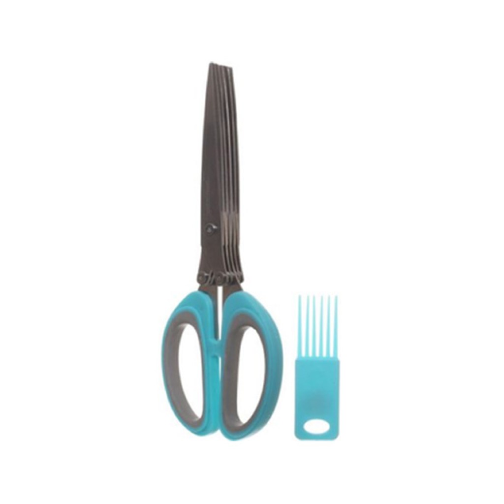 ψαλίδι-κουζίνας-ανοξείδωτο-με-5-λεπίδες-και-χτενάκι-καθαρισμού-sharp-scissors-s-207