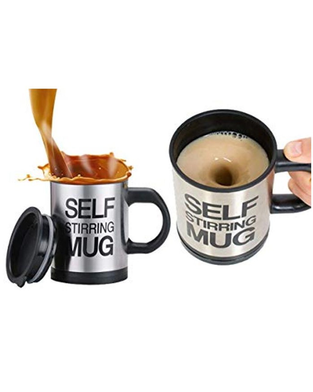 SELF STIRRING MUG