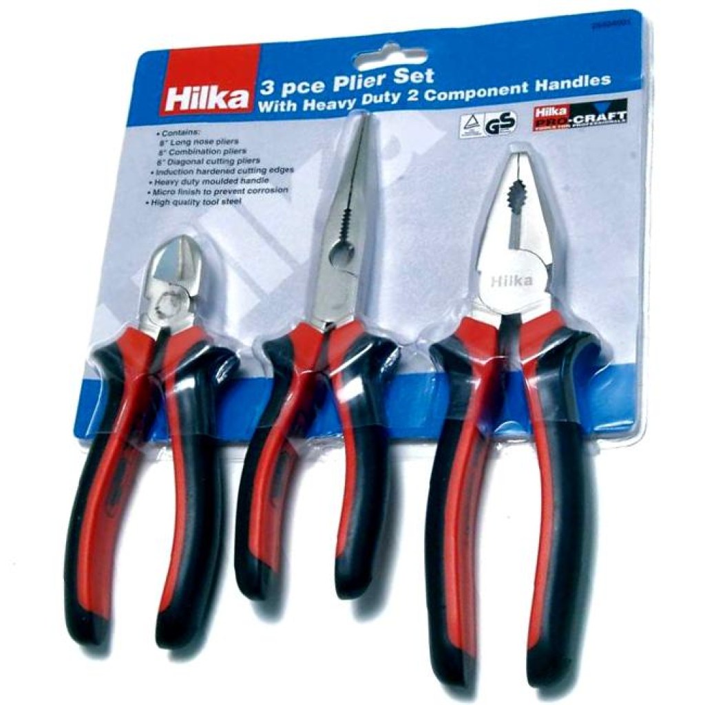 Σετ Πένσες 3 Τεμάχια HILKA 