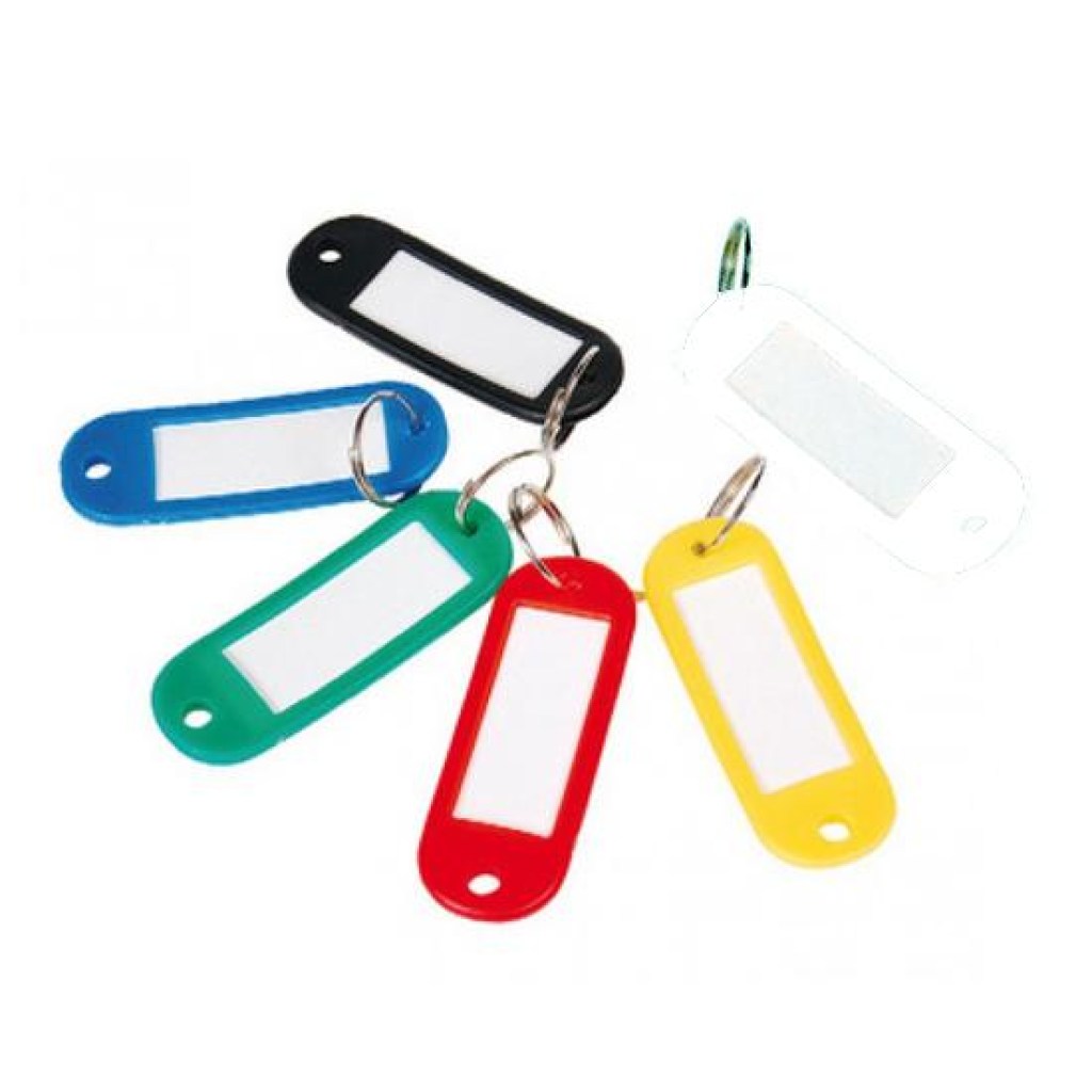 Μπρελόκ κλειδίων με ετικέτα