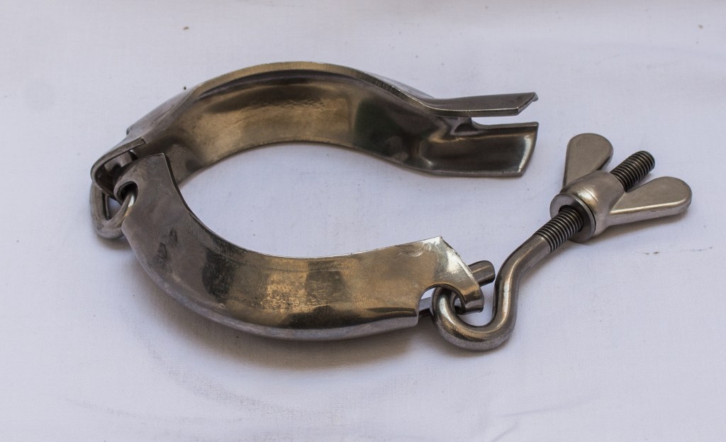 Σφιγκτήρας για Σπαστήρες Ανοξείδωτος με Αντλία