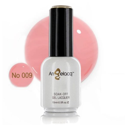 Βερνίκι Ημιμόνιμο Επαγγελματικό Tender Pink 009 15ml-0.5fl.oz ANGELACQ