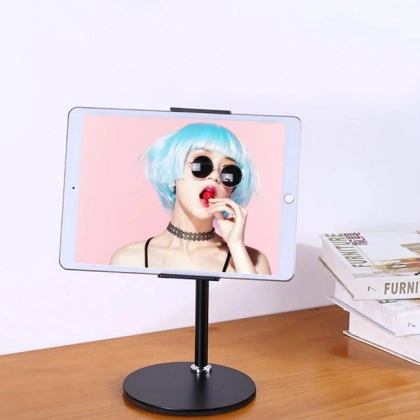 επιτραπέζια-μεταλλική-βάση-για-smartphone-tablet-με-άνοιγμα-12-20cm-αντιολισθητική