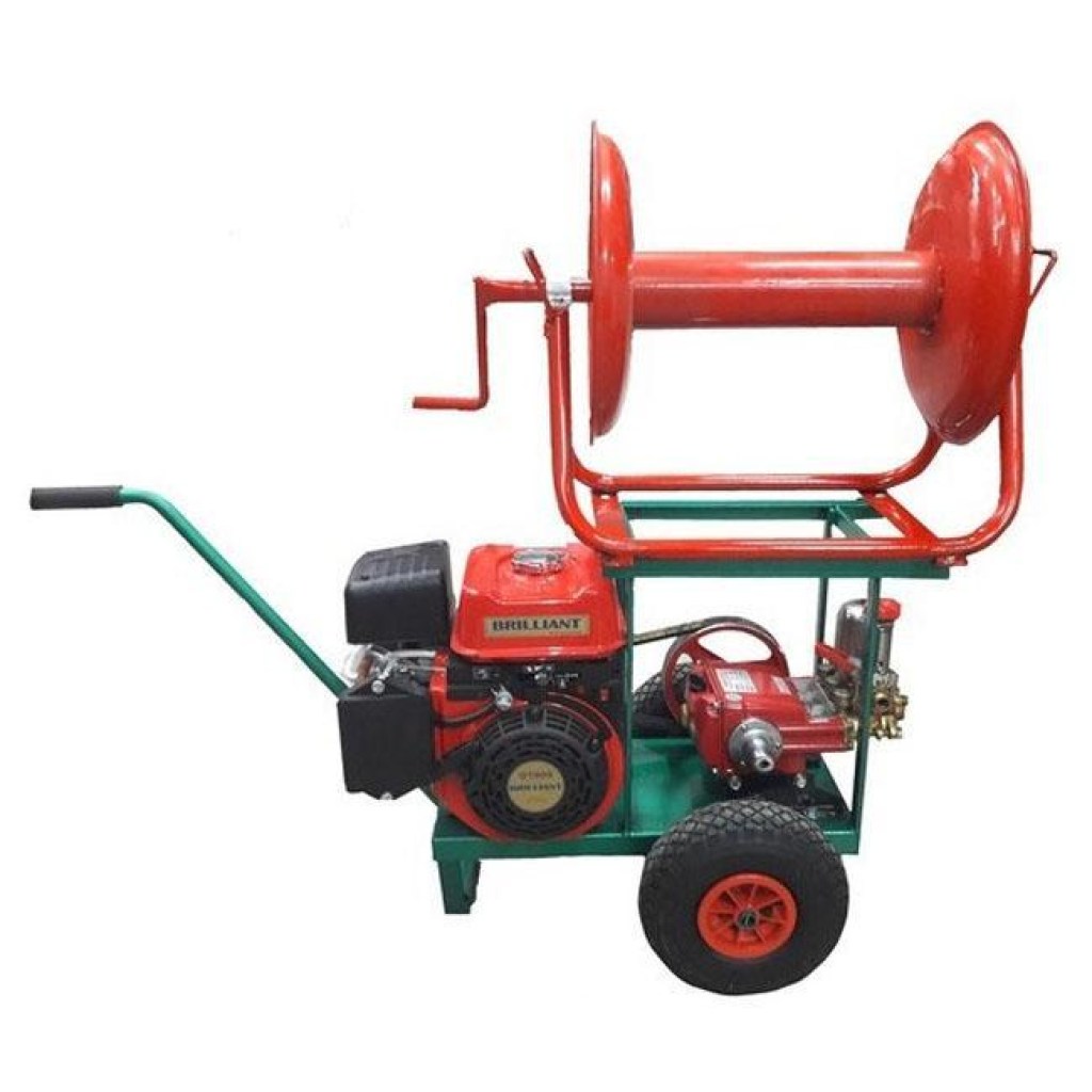 DAMAC Ψεκαστικό Συγκρότημα με Κινητήρα BRILLIANT by Mitsubishi, Αντλία FT-22 και Ανέμη 