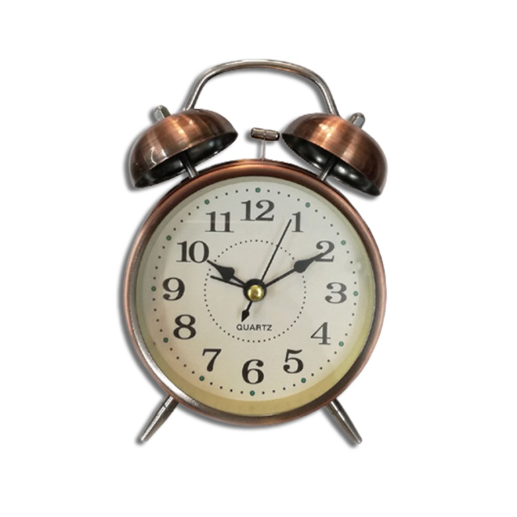 επιτραπέζιο-ρολόι-με-ξυπνητήρι-με-φώς-μπρονζέ