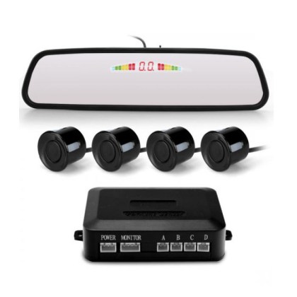 Αισθητήρες Παρκαρίσματος σε Καθρέφτη Αυτοκινήτου με Ψηφιακή Ένδειξη LED - Mirror Parking Sensor