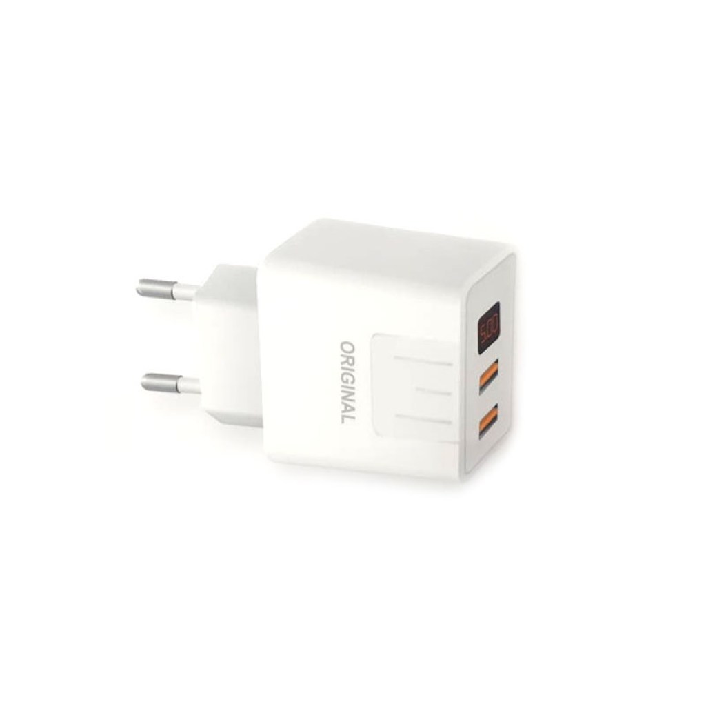 φορτιστής-τοίχου-με-οθόνη-και-2-θύρες-usb-3-1a-5v-original