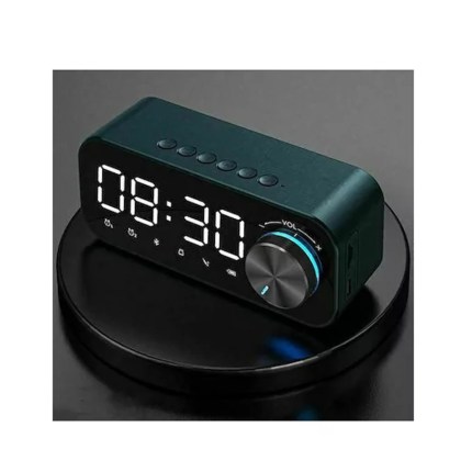 επιτραπέζιο-επαναφορτιζόμενο-ηχείο,-ρολόι-ξυπνητήρι-andowl-q-yx126