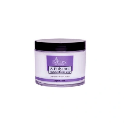 ακρυλική-σκόνη-νυχιών-πούδρα-truly-multiclor-clear-ezflow-28gr