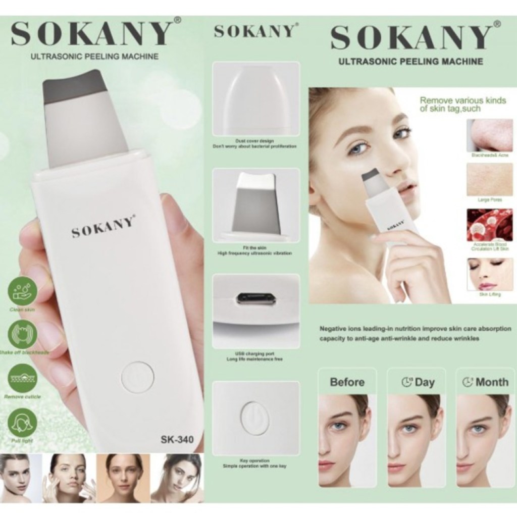 συσκευή-περιποίησης-για-καθαρισμό,-απολέπιση,-αναδόμηση-προσώπου-sk-340