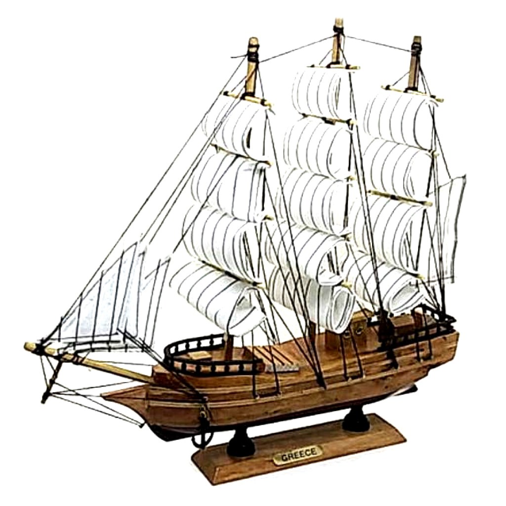model-e-greece-shunfan-ιστιοφόρο-ξύλινο-διακοσμητικό-μικρό-με-βάση-33x31x6cm