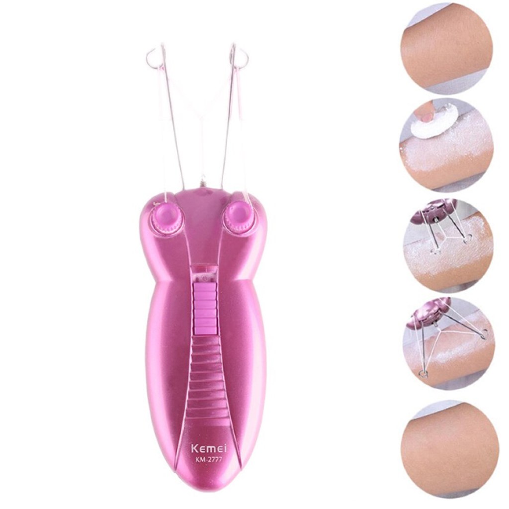 επαναφορτιζόμενη-μηχανή-αποτρίχωσης-με-κλωστή-kemei-km-2777