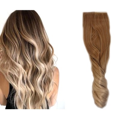 27t613-wig-τρέσα-μαλλιών-με-μπούκλες-45cm-με-κλιπς-χρώμα-ξανθό