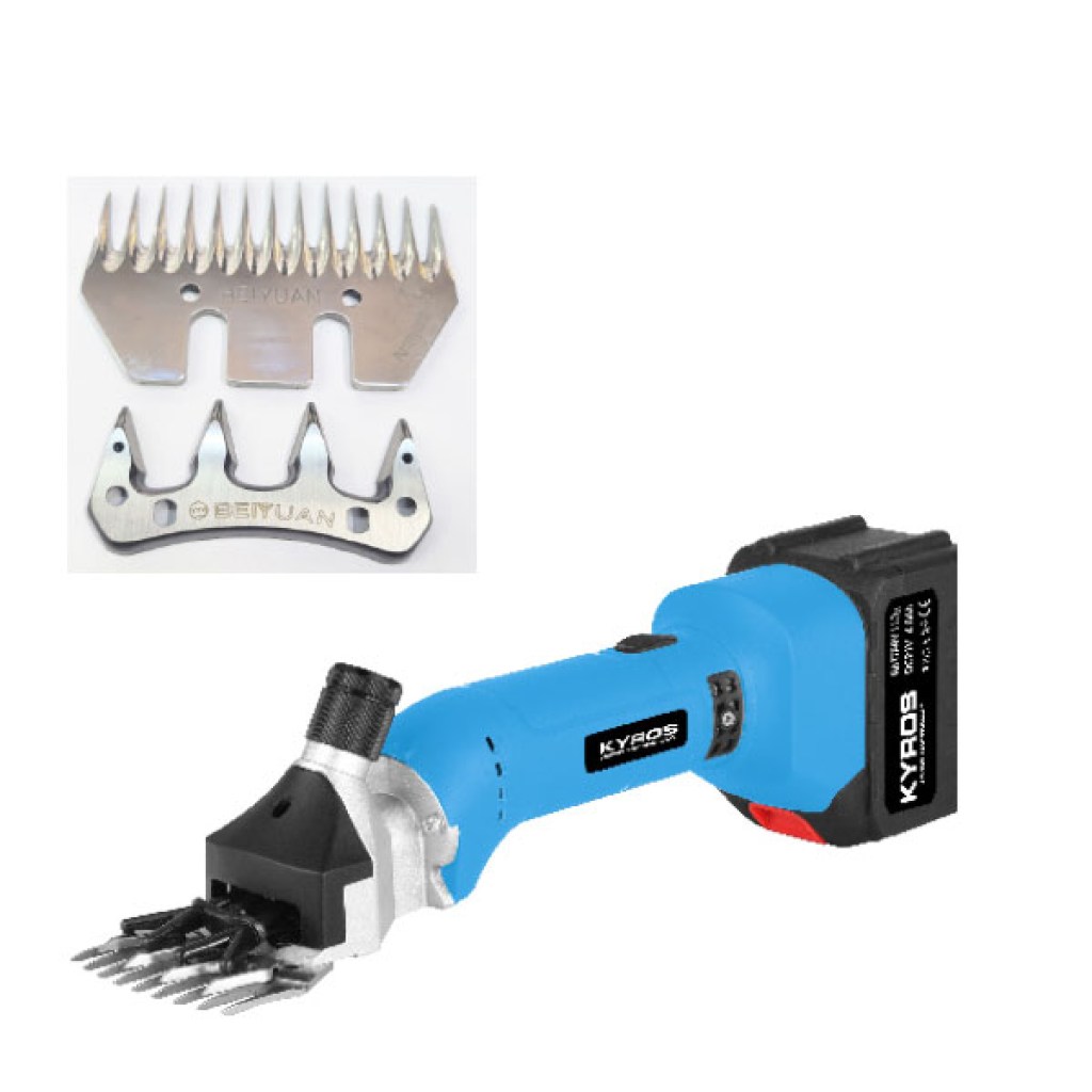 κυros-κυ401-ηλεκτρικη-κουρευτικη-μηχανη-ζωων-με-1-μπαταρια-4-ah