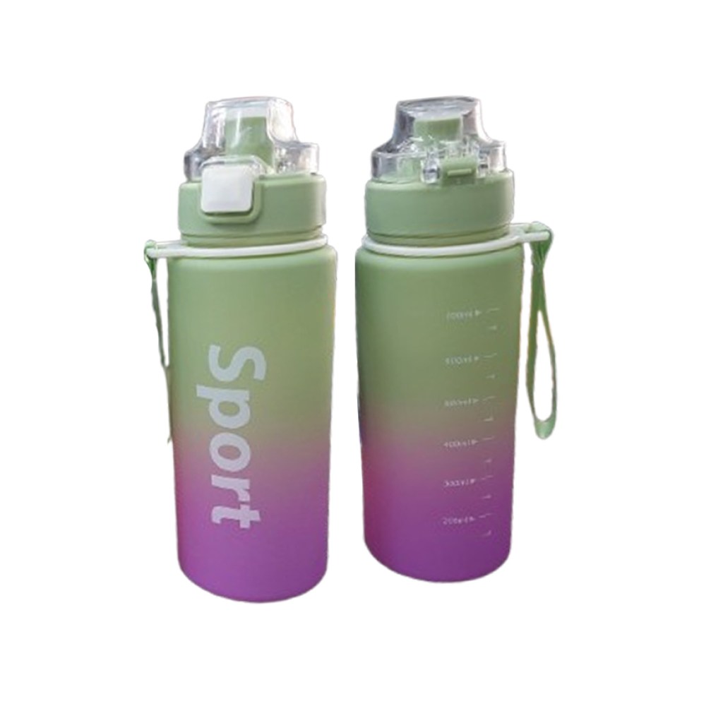 αθλητικό-παγούρι-με-προστατευτικό-καπάκι-και-στόμιο-800ml-φιστικί-με-μωβ