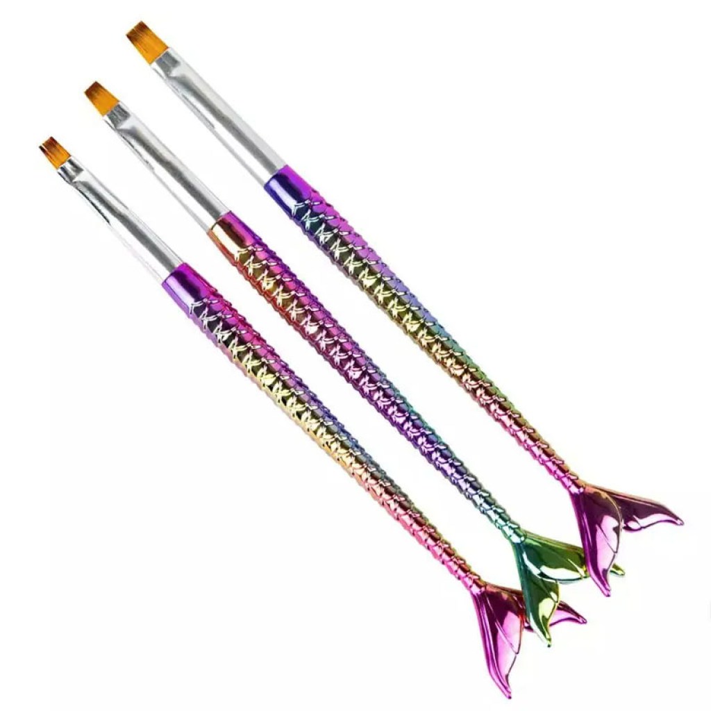 Πίνελα για gel νυχιών σετ 3 τεμαχίων NO 4-6-8