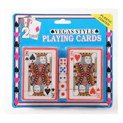 σετ-2-τράπουλες-πλαστικοποιημένες-μπλε-κόκκινη-και-6-ζάρια-cart-classics