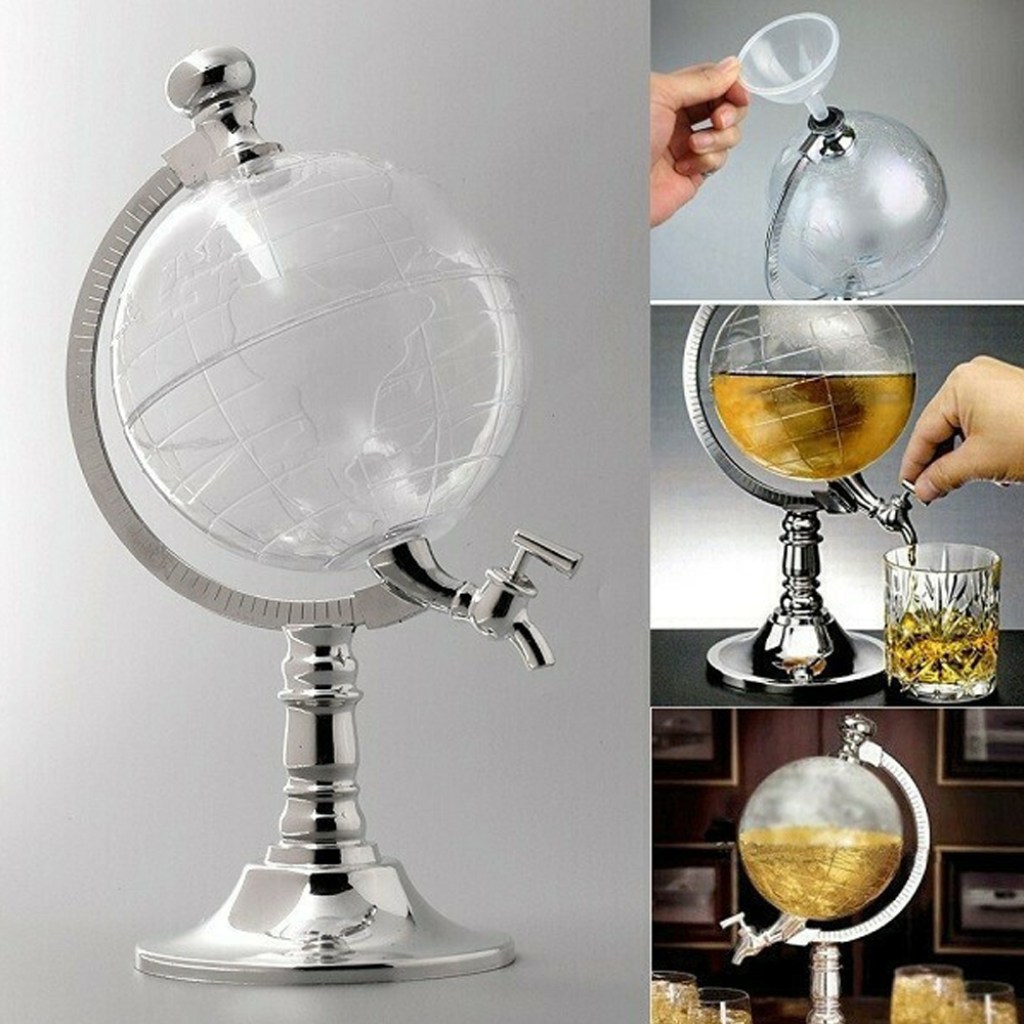 Διανομέας ποτού σε σχήμα υδρόγειος