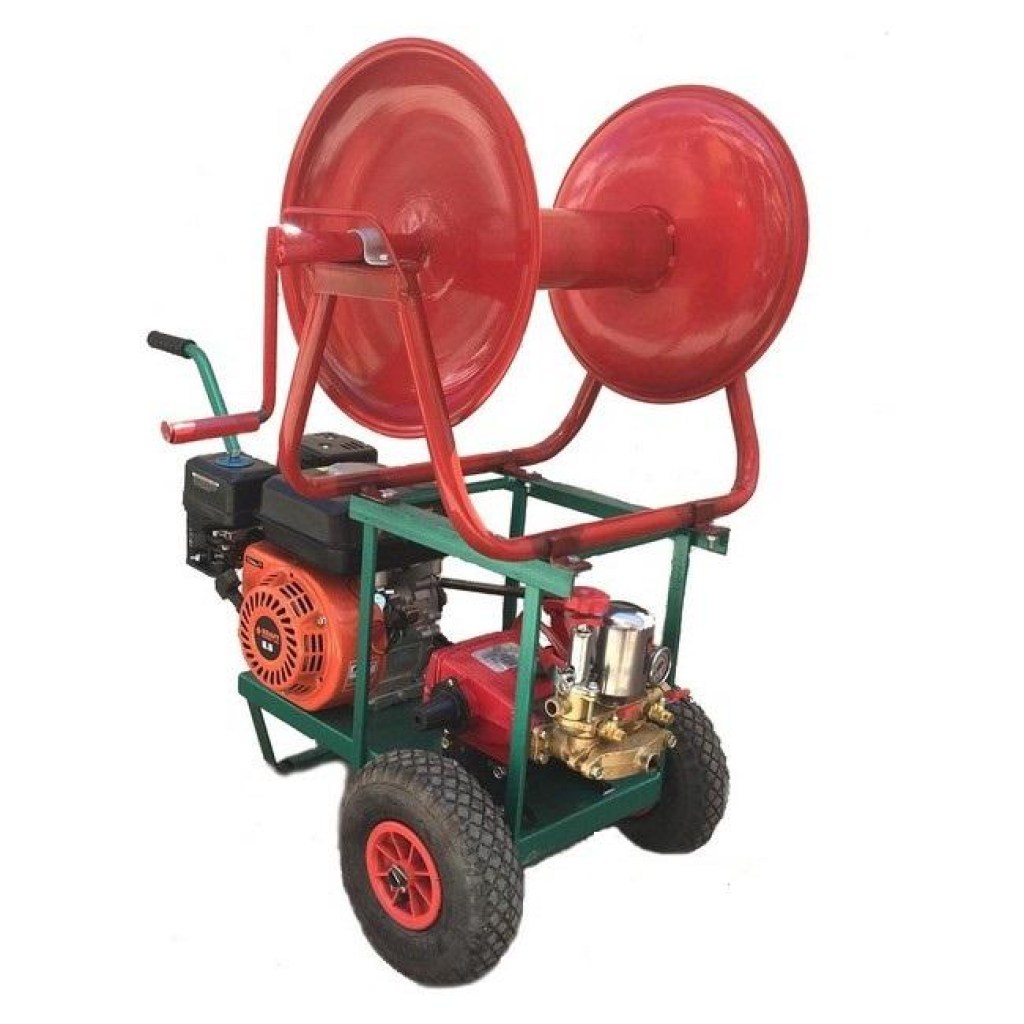 Ψεκαστικό Συγκρότημα με Κινητήρα KRAFT, Αντλία FT-22 και Ανέμη DAMAC