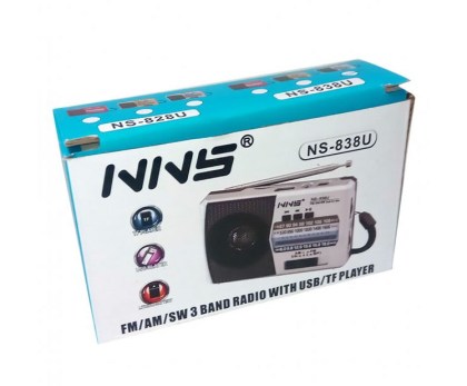 Ραδιόφωνο φορητό με κεραία  NNS NS-838U