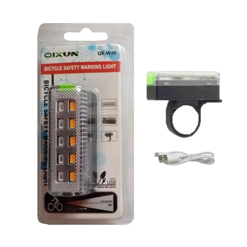 εμπρόσθιο-φανάρι-ποδηλάτου-επαναφορτιζόμενο-qixun,-qx-w10a