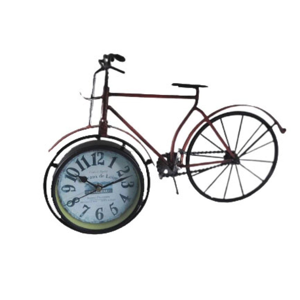 επιτραπέζιο-ρολόι-ποδήλατο-μεταλλικό-vintage-37x25x10cm