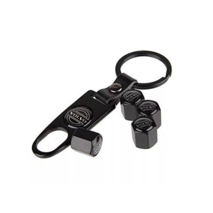 βαλβίδες-αυτοκινήτου-air-cap-4-τεμ-volvo-σετ-με-μπρελόκ-volvo-yx-007