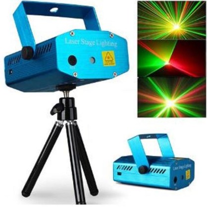 Προτζέκτορας Laser Mini με Διάφορα Σχέδια 