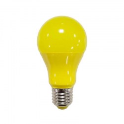 eurolamp-λάμπα-smd-led-εντομοαπωθητική-κίτρινη-e27-a60-7w-σειρά-plus-